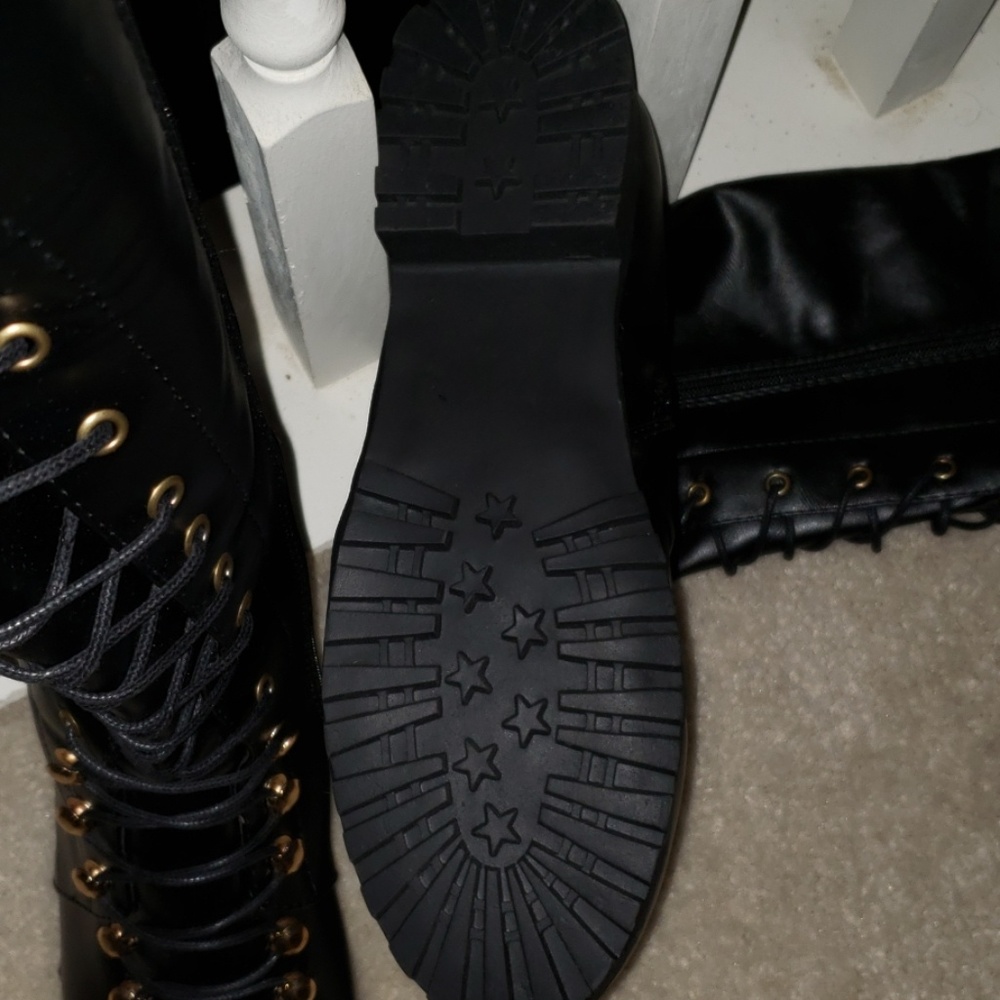 Extra Tall combat boots - Picture 4 of 5